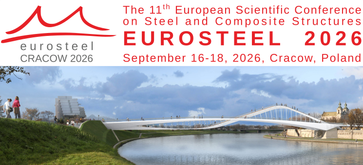 Eurosteel header. Logo of conference. 